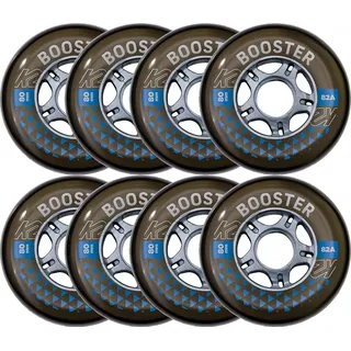 K2 Booster 80 mm 82A 8-Wheel Pack W ILQ 7 - transparent