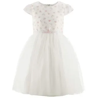 happy girls Sommerkleid Mädchenkleid weiß 134 EU