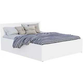 Fdm Stauraumbett, Weiß, Metall, 120x200 cm, Schlafzimmer, Betten