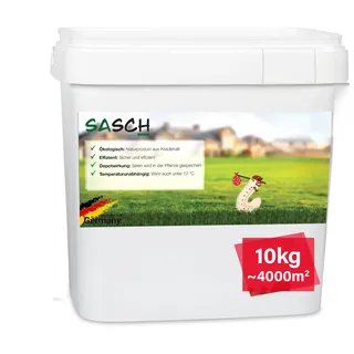 SASCH Selen® für 4000m2 – Selen-Kalk zur Bodenverbesserung – gezielt für belastete Wurzelzonen – bei Wurzelfraßschäden im Rasen und Garten – Depotwirkung, ohne chemische Keule – ideal fürs Hochbeet