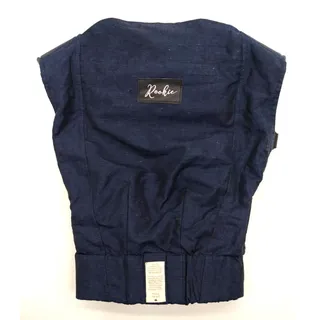 ROOKIE Babytrage Premium - Design Bauchtrage aus Bio-Baumwolle - Dark Blue
