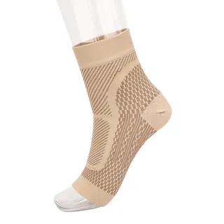 Meiyya Sportsocken, schmerzlindernde Ausrüstung, Unisex Sport für den Außenbereich lindert Plantarfasziitis(A high-end Ankle Support (Skin Tone), L/XL)