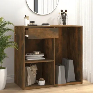 Kosmetikschrank Räuchereiche 80x40x75 cm Holzwerkstoff