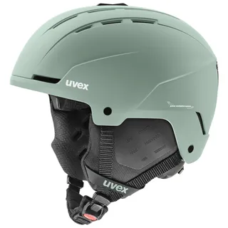 Uvex Stance Skihelm für Damen und Herren - individuelle Größenanpassung - optimierte Belüftung - Oxid Green matt - 58-62 cm