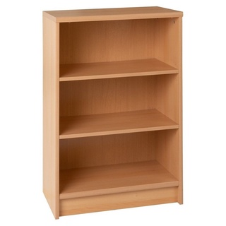 Bega Consult Bücherregal OPTIMUS, Buchedekor - 54 x 86 cm - 3-fach höhenverstellbare Einlegeböden