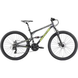 Bikestar Mountainbike 27,5 Zoll RH 42 cm Damen schwarz