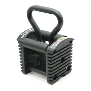 PowerBlock Pro Series Kettlebell Griff - Kompatible Pro Series Hanteln, Krafttraining Zubehör, für Home Gym & Commercial Use, Workout Equipment, Schwarz