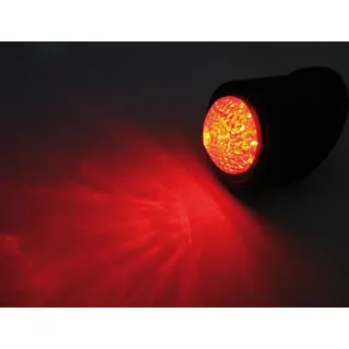 highsider smart Old School Typ 1 LED Rücklicht schwarz, E-geprüft (1Stk), rot