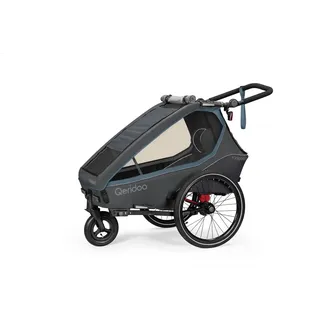 Qeridoo Kinderanhänger Kidgoo1 navy blue 2023