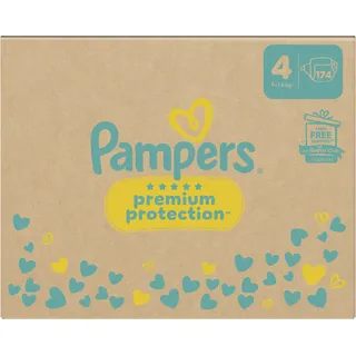 Pampers Premium Protection Gr. 4 (9-14 kg) 174 St.