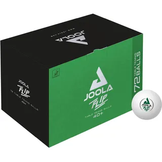 Joola Flip 40+ weiß, 72er Pack