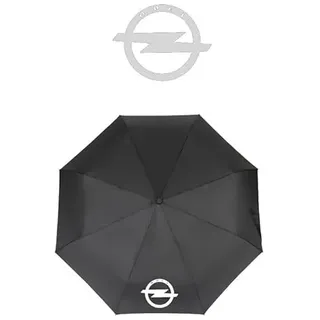 HGDFSVD Vollautomatischer Faltbarer Auto Regenschirm, Für Opel Corsa D A B C E F OPC 2017-2023 Klein Schirm mit Auf-Zu-Automatik für Herren Damen