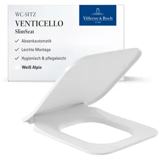 Villeroy & Boch Venticello WC-Sitz Duroplast Weiß