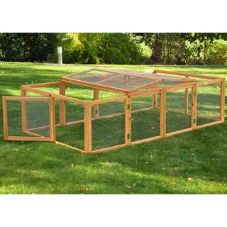 nanook shop Freigehege Purzel 200 x 123 x 53 cm natur