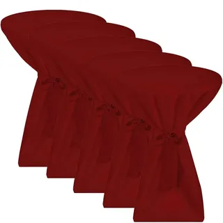 Beautissu Stehtischhusse Premium Bordeaux Ø 70 cm