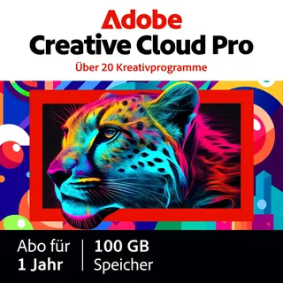 Adobe Creative Cloud Pro Abonnement 1 Jahr