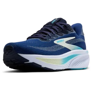 Brooks Ghost 17 Damen schmal Navy/Green/Turquoise 36