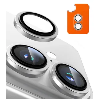 TORRAS für iPhone 17 Kameraschutz [Nr.1 Militärtaugliche Bruchsicherheit] Kratzfest & HD-Klare Kamera schutz für iPhone 17,9H+ Härte & Einfache Montage,Silber