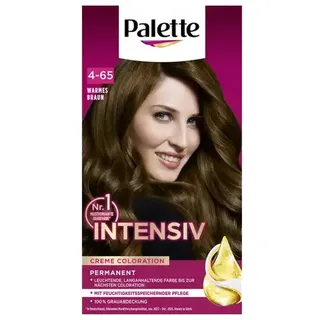Schwarzkopf Poly Palette Intensiv Creme Coloration 4-65 Warmes Braun