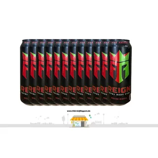 REIGN "ENERGY DRINK" MELON MANIA 12 x 0,5L inkl. Einweg Pfand 3,98€/L MHD 06/24