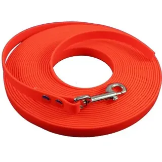 bio-leine ab 35 kg Biothane Schleppleine orange 5 m