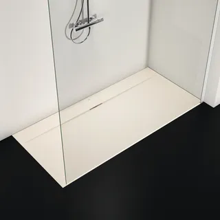 Ideal Standard Ultra Flat S Rechteck-Duschwanne 170 x 80 x 3 cm Mineralguss Sandstein (T5238FT)