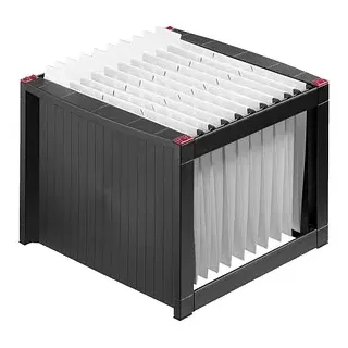 Helit Hängeregistraturkorb ohne Mappen schwarz