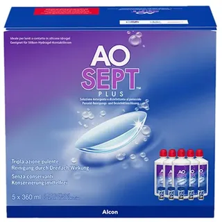 Alcon AOSept Plus Peroxid-Lösung 5 x 360 ml