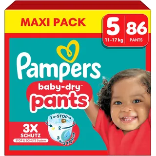 Pampers Baby-Dry Pants Gr. 5 (11-17 kg) 86 St.
