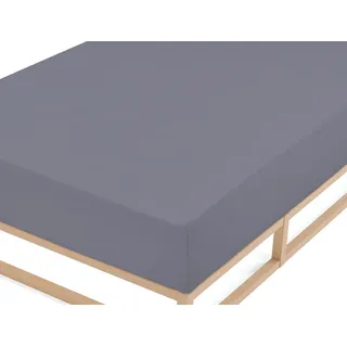 Feinbiber 90 x 190 - 100 x 200 cm silber/grau