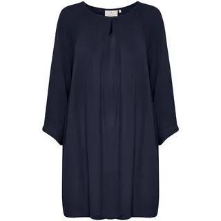 Kaffe Tunika Amber Damen Tunika Amber 3/4 Arm Casual Shirt Rundhals Midnight Marine 34 - 34