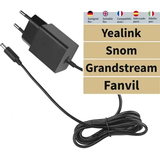 GEQUDIO HN-Power Netzteil 5V/2A kompat. für Yealink Snom, FAV