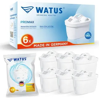 Watus Wasserfilterpatrone weiß 6er Pack