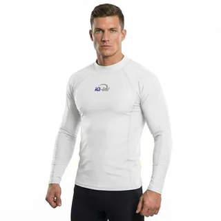 iQ-UV Uv 300 Watersport Langarm-rash Guard - White - XS