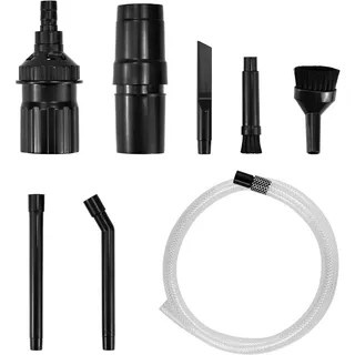 LANSKYLAN 9 Teiliges Staubsauger Zubehör Düsen Universal Adapter Staubsauger Aufsatz Auto Fugendüse Flexibel 32/35 mm Staubsaugeraufsatz Heizkörper Reinigen Kompatibel mit Kärcher MieleSiemens Bosch