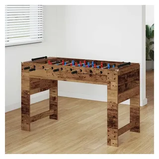 vidaXL Tischfußballtisch Altholz 125 x 60,5 x 80 cm Holzwerkstoff