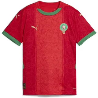 Puma FRMF Marokko Heimtrikot 2025 Kinder 01 red/archive green 152