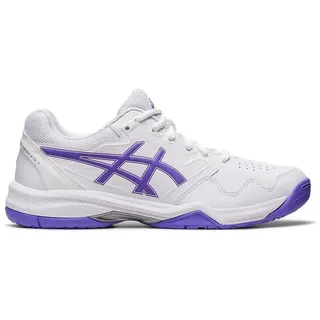 ASICS Damen Gel-DEDICATE 7 Sneaker, Weiß/Amethyst, 44.5 EU - 44.5 EU