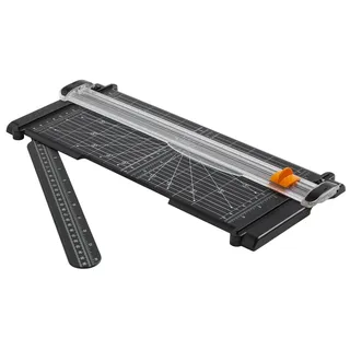 Fiskars Papierschneidemaschine SureCut Papierschneidemaschine A4, Recycling Mischung