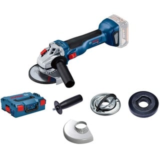 Bosch GWS 18V-10 Professional ohne Akku + L-Boxx 06019J4003