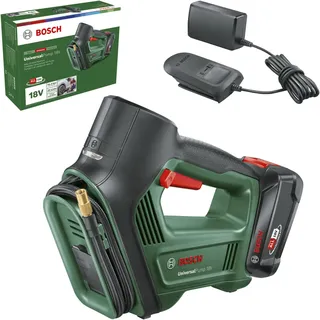 Bosch Akku-Druckluftpumpe UniversalPump 18V, 1 x Akku PBA 18V 2.0Ah
