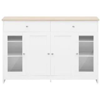 BlingBin Sideboard Breite 120 cm weiß