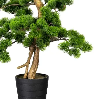 Creativ green Kunstpflanze Bonsai Kiefer im Topf, Höhe: 60 cm
