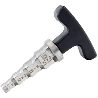 Sanpro Kalibrierer/Entgrater für Verbundrohr 16x2, 20x2, 26x3, 32x3