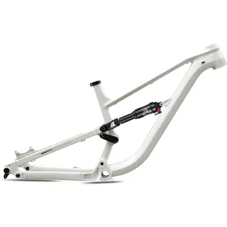 BSFHQS 15/16.5/18" DH/AM/Enduro Mountainbike Federungsrahmen 27.5er/29er 160mm Federweg Scheibenbremse Rahmen Steckachse 12x148mm Boost Mit Hinterem Stoßdämpfer(White,29 * 16.5in)