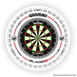 WINMAU Dartboard Beleuchtung Plasma ICE 360° Weiß