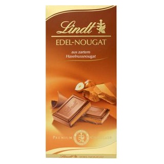 Lindt Tafelschokolade Edel-Nougat, 100g