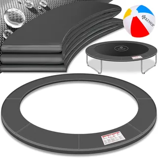 Kesser KESSER® - Trampolin Randabdeckung Ø 244 , 305 , 366 , 426 cm 30cm breit 100% UV-beständig reißfest Federabdeckung , Grün , Blau