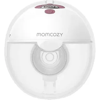 MOMCOZY M5 Double Milchpumpe Maroon