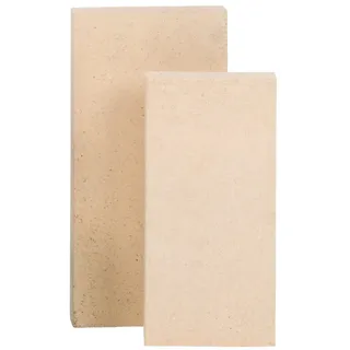 FireFix Schamottstein 300 x 150 x 30 mm Schamotte Gelb